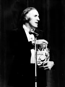 Bruce Forsyth TV Presenter and Entertainer on stage for a rehersal for the Royal Variety Bruce Forsyth TV Presenter and Entertainer on stage for a rehersal for the Royal Variety