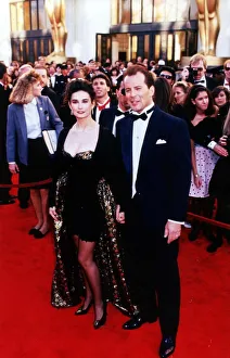 Bruce Willis Actor and wife Demi Moore out at a movie premiere Bruce Willis Actor and wife Demi Moore out at a movie premiere