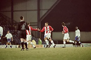 Bury v Sheffield United. Nationwide Division 1. Final score 3-3. 11th December 1998 Bury v Sheffield United. Nationwide Division 1. Final score 3-3. 11th December 1998