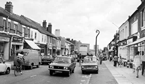 Bustling Earlsdon Street Coventry. 23rd August 1979 Bustling Earlsdon Street Coventry. 23rd August 1979