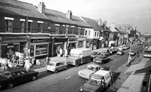 Bustling Earlsdon Street Coventry 31st October 1973 Bustling Earlsdon Street Coventry 31st October 1973