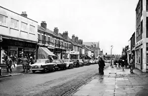 Bustling Earlsdon Street Coventry 8th December 1961 Bustling Earlsdon Street Coventry 8th December 1961