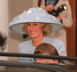 Camila Parker Bowles attends wedding of Santa Palmer Tomkinson Camila Parker Bowles attends wedding of Santa Palmer Tomkinson