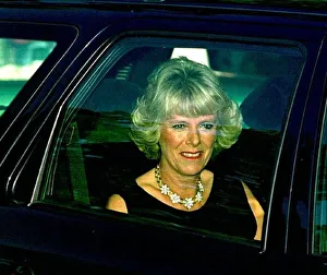 Camilla Parker Bowles arrives for 50th birthday party July 1997 at Highgove house Camilla Parker Bowles arrives for 50th birthday party July 1997 at Highgove house