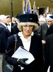 Camilla Parker Bowles seen here leaving Westminster Abbey following a service of Camilla Parker Bowles seen here leaving Westminster Abbey following a service of