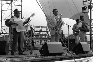 The Capital Jazz Festival at the Alexandra Palace July 1979 Among the groups The Capital Jazz Festival at the Alexandra Palace July 1979 Among the groups