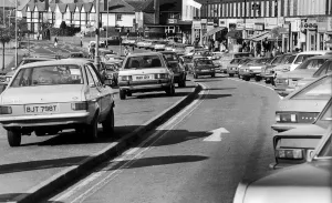 Car parking at the Quinton Parade at Cheylesmore, Coventry Car parking at the Quinton Parade at Cheylesmore, Coventry