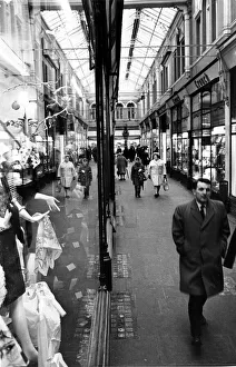 Cardiff - Arcades - Morgan Arcade - 13th March 1970 - Western Mail Cardiff - Arcades - Morgan Arcade - 13th March 1970 - Western Mail