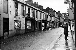Cardiff - Old - Caroline Street looking towards St Mary Street, 4th January, 1974 Cardiff - Old - Caroline Street looking towards St Mary Street, 4th January, 1974