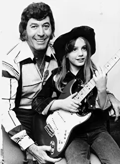 Carl Perkins pop singer with young boy on knee 1978 Paul Inder 10 year old Carl Perkins pop singer with young boy on knee 1978 Paul Inder 10 year old