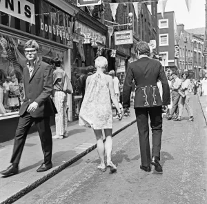 Carnaby Street Scenes and Demonstration over Mick Jagger and Keith Richard Carnaby Street Scenes and Demonstration over Mick Jagger and Keith Richard