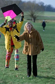 Caroline Aherne Actress/TV Presenter January 99 With Mr Motivator Derrick Evans Caroline Aherne Actress/TV Presenter January 99 With Mr Motivator Derrick Evans