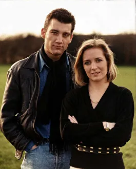 Caroline Langrishe actress from the tv programme Lovejoy with Clive Owen DBase Caroline Langrishe actress from the tv programme Lovejoy with Clive Owen DBase