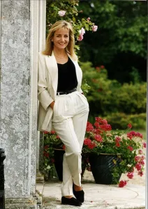 Caroline Langrishe actress from the tv programme Lovejoy with Clive Owen Caroline Langrishe actress from the tv programme Lovejoy with Clive Owen