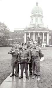 Cast of Dads Army at opening of exhibition at the Imperial War Museam ' Cast of Dads Army at opening of exhibition at the Imperial War Museam '