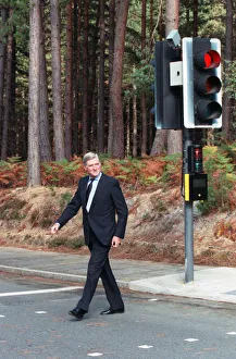 CECIL PARKINSON PICTURED IN SEPTEMBER 1990 - ROAD SAFETY CECIL PARKINSON PICTURED IN SEPTEMBER 1990 - ROAD SAFETY