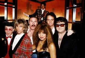 Celebrity look a likes Dieter Graham as Elton John Jack Danson as Rod Stewart Tony Grant Celebrity look a likes Dieter Graham as Elton John Jack Danson as Rod Stewart Tony Grant