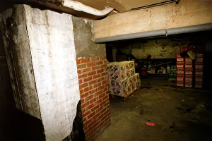 The cellar at Idols / The Lazy Pig in Whitley Bay which contained a record of air raids The cellar at Idols / The Lazy Pig in Whitley Bay which contained a record of air raids