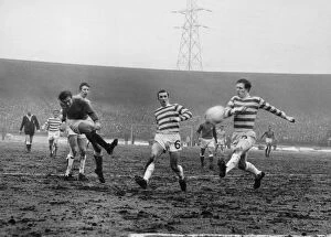 Images Dated 21st February 1970: Celtic 3 v Glasgow Rangers 1. Scottish Cup quarter final match at Celtic Park
