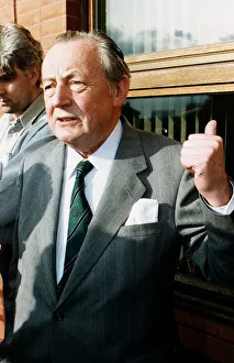 Celtic Board Member James Farrell talking and gesturing angrily about moves to oust him Celtic Board Member James Farrell talking and gesturing angrily about moves to oust him