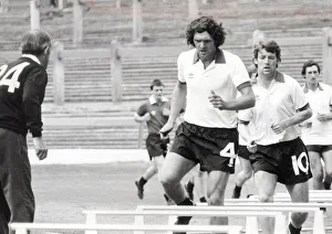 Celtic FC training July 1980 roy aitken, tommy burns Celtic FC training July 1980 roy aitken, tommy burns