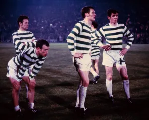 Celtic versus Feynoord 1970 European Cup Final Celtic players despondent after Celtic versus Feynoord 1970 European Cup Final Celtic players despondent after