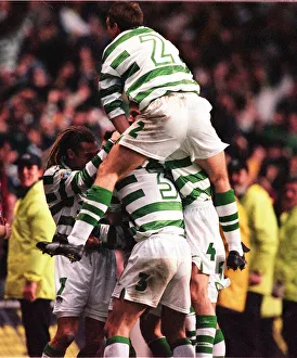 Celtic versus Rangers Scottish Football 2nd January 1998 premier league Celtic versus Rangers Scottish Football 2nd January 1998 premier league