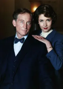 Charles Dance actor with actress Deborah Barrymore Charles Dance actor with actress Deborah Barrymore