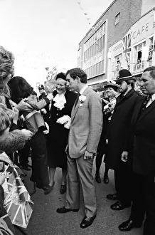 Charles, Prince of Wales visits Rhyl, at the start of a three-day tour of Wales Charles, Prince of Wales visits Rhyl, at the start of a three-day tour of Wales