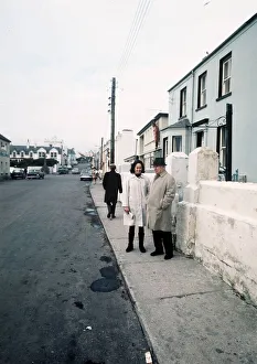 Charlie Chaplin with wife Oonagh during visit to Waterville Charlie Chaplin with wife Oonagh during visit to Waterville