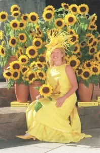 Charlie Dimmock September 1999 gardening television presenter launched the new look Charlie Dimmock September 1999 gardening television presenter launched the new look