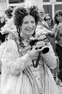 Charlotte Cornwall - May 1980 as Queen Elizabeth, filming for the TV Programme Charlotte Cornwall - May 1980 as Queen Elizabeth, filming for the TV Programme