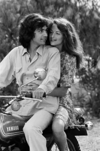 Charlotte Rampling and her boyfriend Jean Michel Jarre, pictured at a villa near St Charlotte Rampling and her boyfriend Jean Michel Jarre, pictured at a villa near St