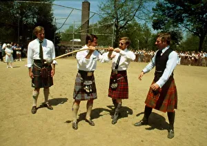 Charlton Heston at Highland Games September 1983 Charlton Heston at Highland Games September 1983