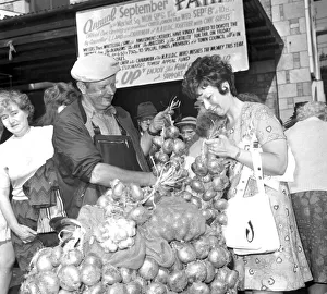 Cheese and Onion fair at Newton Abbot in September 1971 Cheese and Onion fair at Newton Abbot in September 1971