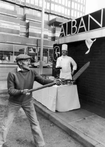 Chef Frank Boggie of the Albany Hotel, Glasgow, Scotland Chef Frank Boggie of the Albany Hotel, Glasgow, Scotland