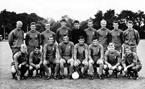 Chelsea FC Team 1967 Left to Right:- Standing; Ken Shelito, John Hollins Chelsea FC Team 1967 Left to Right:- Standing; Ken Shelito, John Hollins