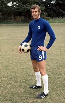 Chelsea footballer Peter Osgood December 1971 Chelsea footballer Peter Osgood December 1971