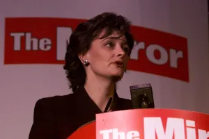 Cherie Blair at the Mirror Pride of Britain Awards May 1999 Cherie Blair at the Mirror Pride of Britain Awards May 1999