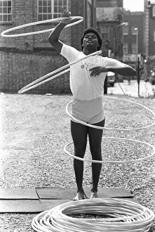 Chico Johnson 24 year old from California August 1983 world record holder for twirling 77 Chico Johnson 24 year old from California August 1983 world record holder for twirling 77