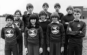 Images Dated 26th June 1981: Children at Coulby Newham Secondary School, 26th June 1981