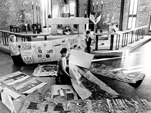 Children from a number of schools at St Mark's Church, Thornaby in Trenchard Avenue Children from a number of schools at St Mark's Church, Thornaby in Trenchard Avenue