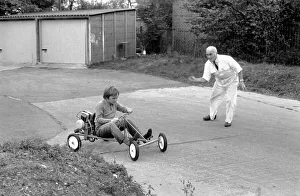 ChildrenIs Go-kart. October 1972 72-10290-002 ChildrenIs Go-kart. October 1972 72-10290-002