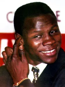 Chris Eubank Boxing smiles as he talks about the prize money for his next fight Chris Eubank Boxing smiles as he talks about the prize money for his next fight