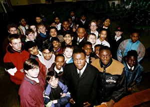 Chris Eubank Boxing Super middleweight in Manchester in a bid to help the kids of Moss Chris Eubank Boxing Super middleweight in Manchester in a bid to help the kids of Moss