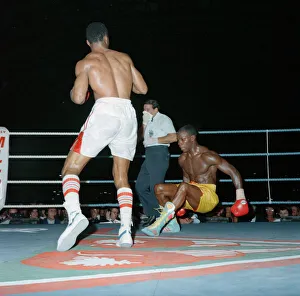 Chris Eubank vs Michael Watson for the WBO middleweight title at Earls Court Exhibition Chris Eubank vs Michael Watson for the WBO middleweight title at Earls Court Exhibition