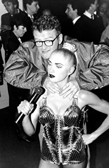 Chris Evans & Madonna team up at a press conference to introduce the stars of Virgin 1215 Chris Evans & Madonna team up at a press conference to introduce the stars of Virgin 1215