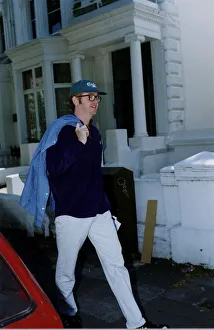 Chris Evans TV Presenter Walking Down The Street Chris Evans TV Presenter Walking Down The Street