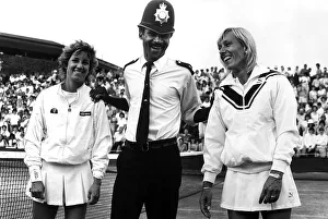 Chris Evert Lloyd tennis player and Martina Navratilova Chris Evert Lloyd tennis player and Martina Navratilova