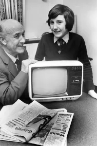 Chris Tait has won the North-East final of the Newsboy or Girl of the Year competition Chris Tait has won the North-East final of the Newsboy or Girl of the Year competition
